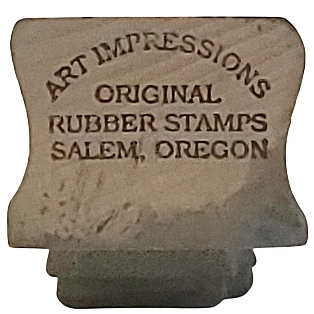 VTG Art Impressions Vikki Rubber Stamp 1